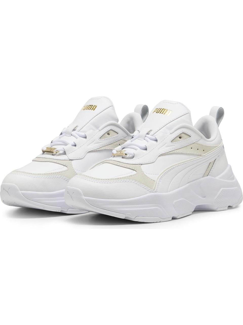 PUMA 39783701 Cassia Lux-PUMA White-Alpine Snow-PUMA Gold