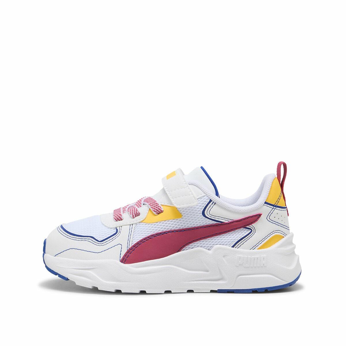 PUMA 40066301 Trinity Lite Starblitz AC+PS  White-Port-Sunny Yellow