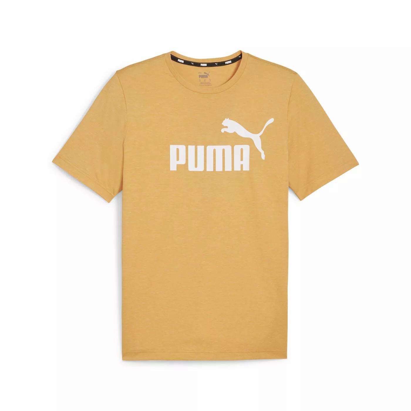 PUMA 58673691 ESS Heather Tee-Ginger Tea