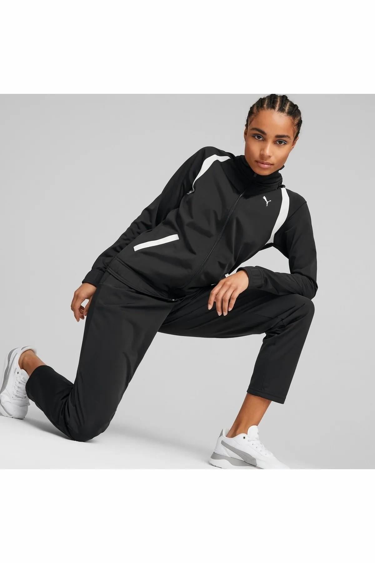 Puma 67523401 Classic Tricot Suit op  Black