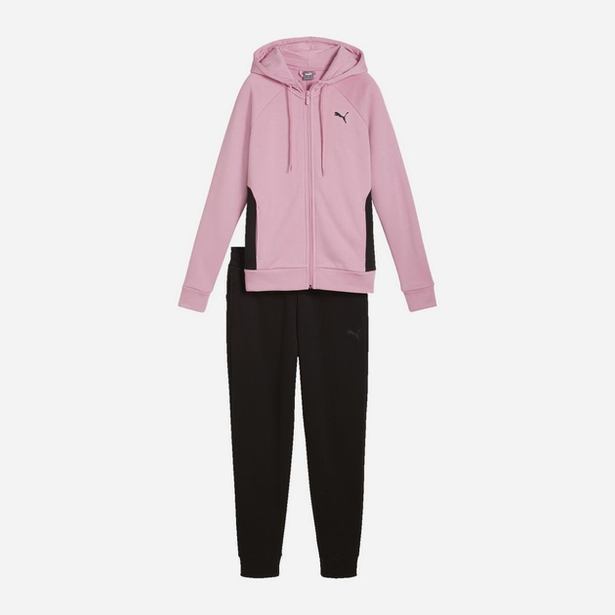 PUMA 68303548 Classic Hooded Tracksuit FL-Mauved Out