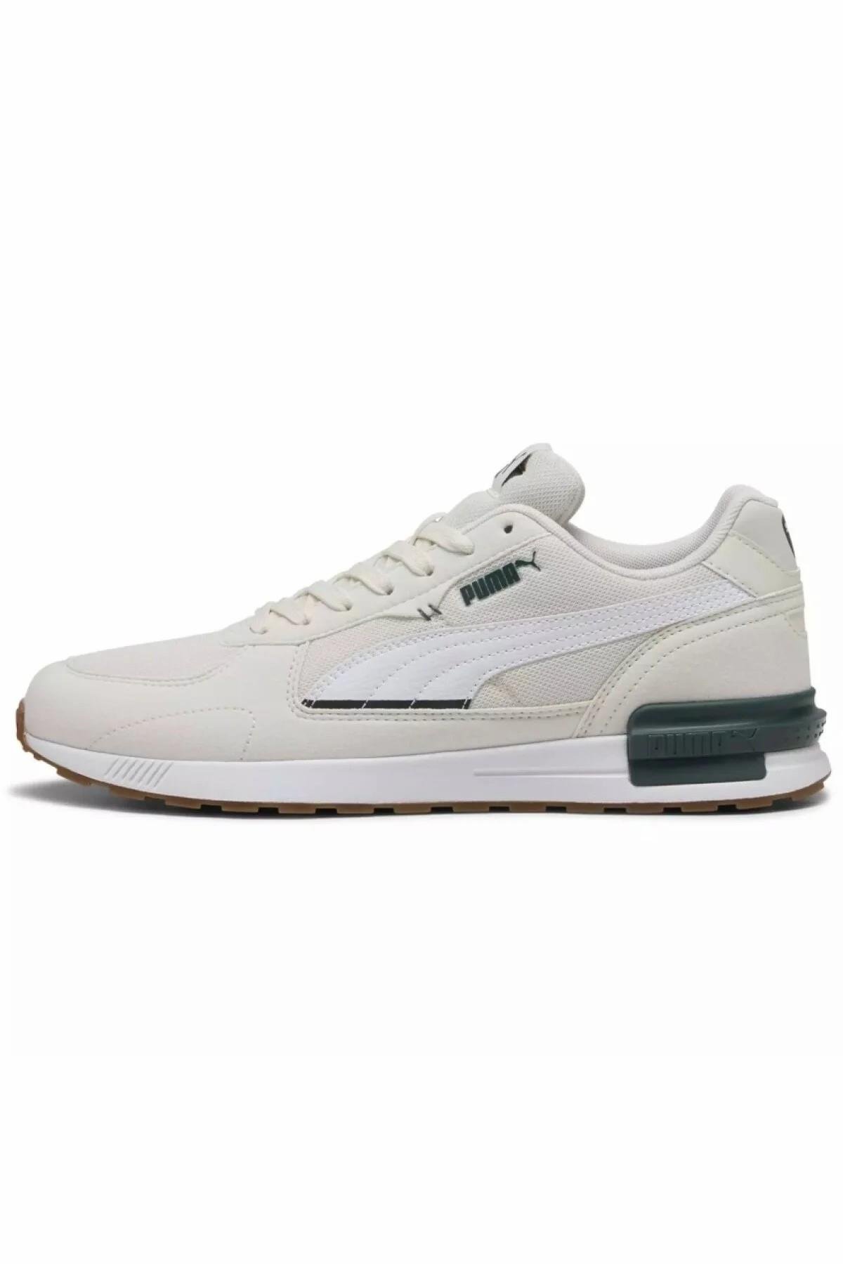 Puma Graviton Erkek Spor Ayakkabı Gri-Beyaz (38073874)