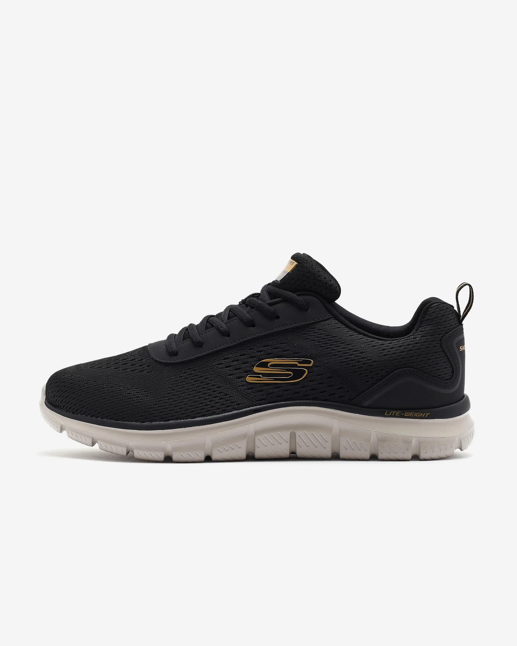 SKECHERS 232758TK BLK TRACK-LESHUR