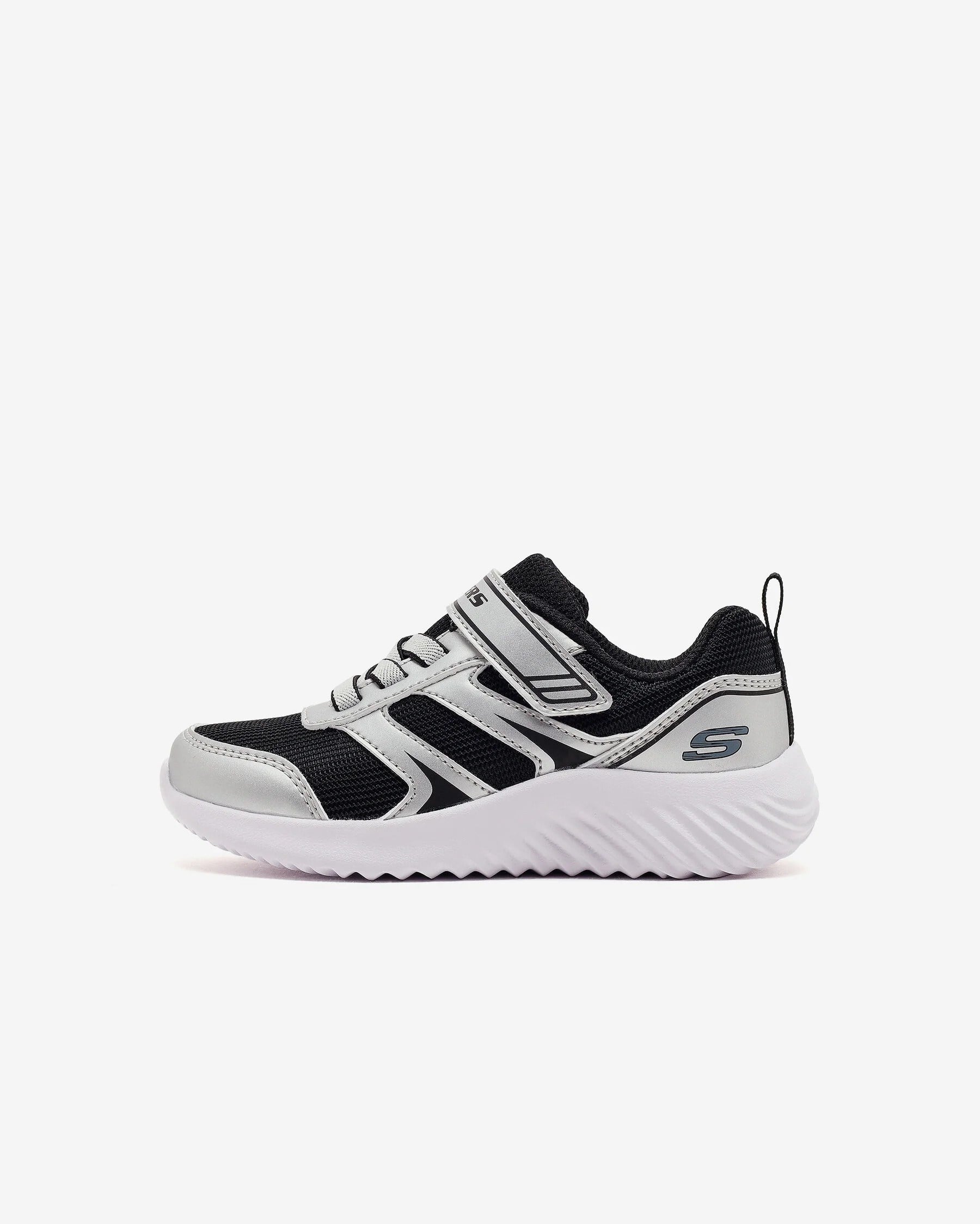 Skechers Bounder Super Leap Erkek Çocuk Gri Spor Ayakkabı (407609N SLBK)