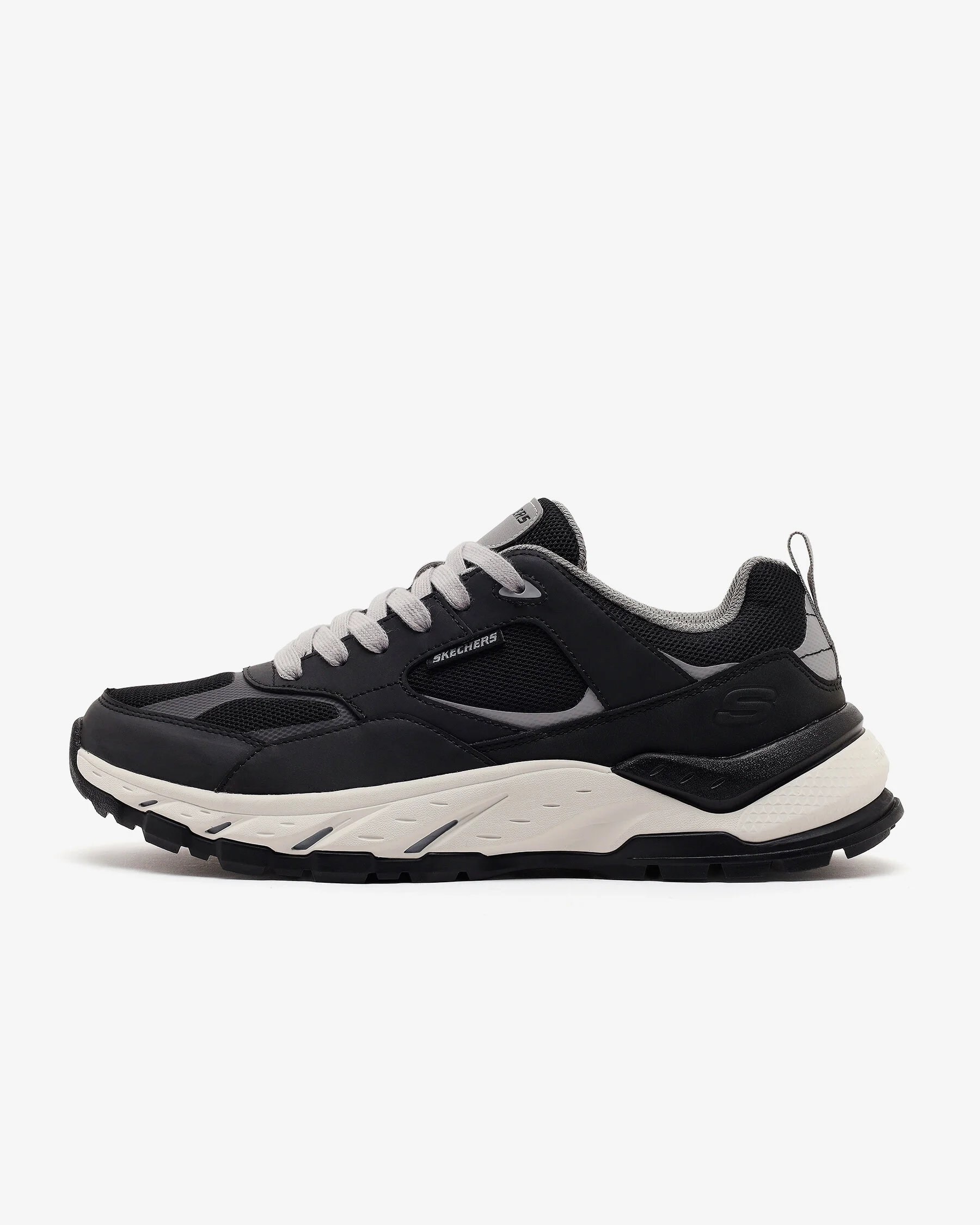 Skechers Brockmont 210990 BLK Erkek Siyah Outdoor Sneaker Spor Ayakkabı
