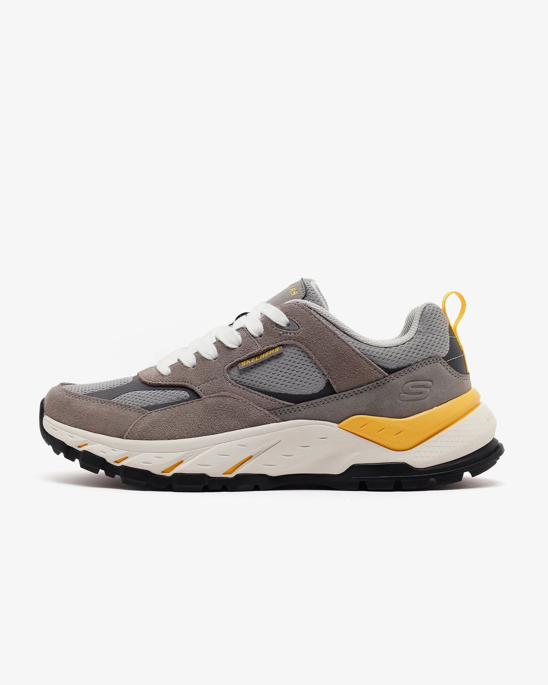 Skechers Brockmont 210990 GRY Erkek Gri Outdoor Sneaker Spor Ayakkabı