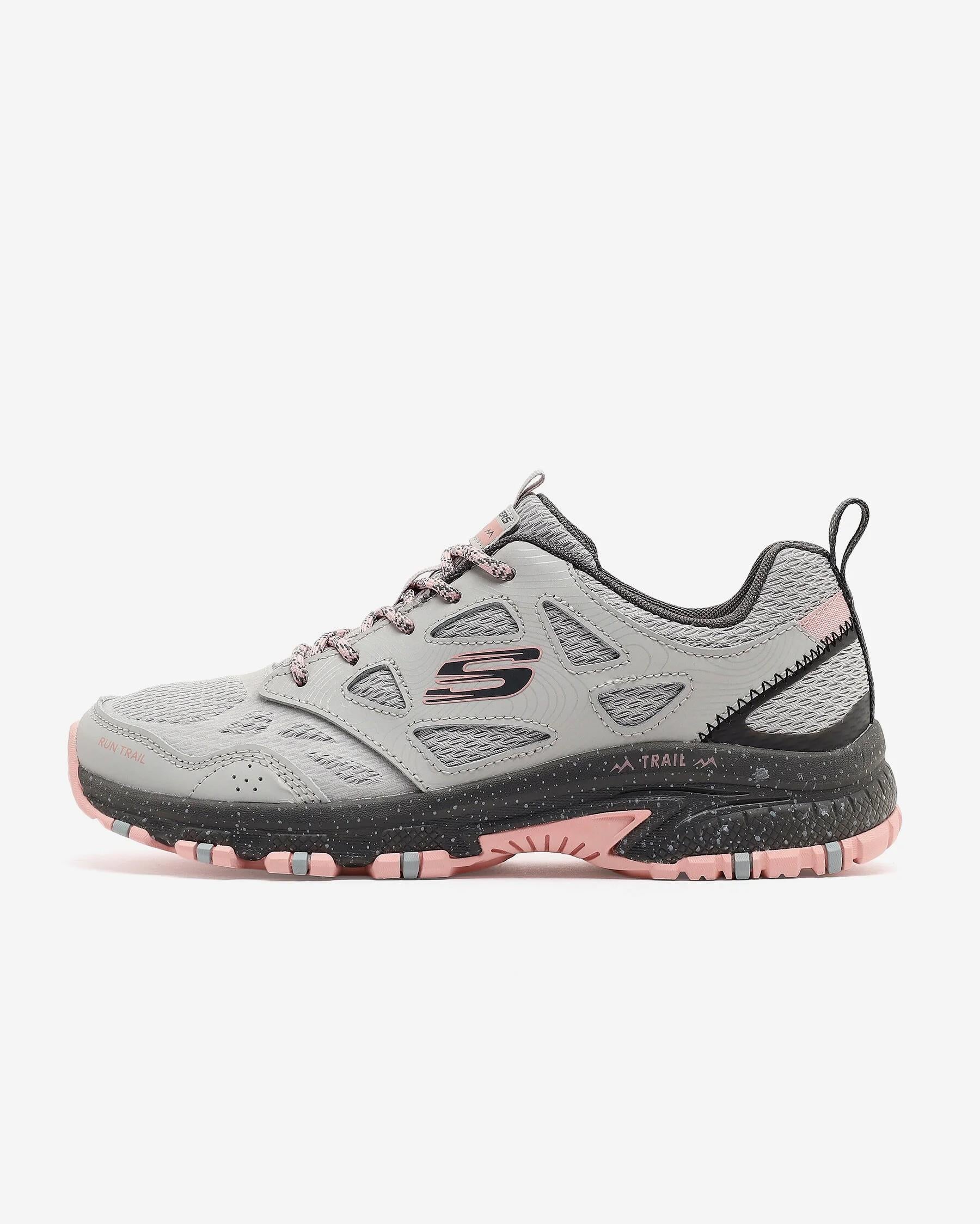 Skechers Hillcrest Kadın Spor Ayakkabı Gri/Pembe (149821TK GYPK)