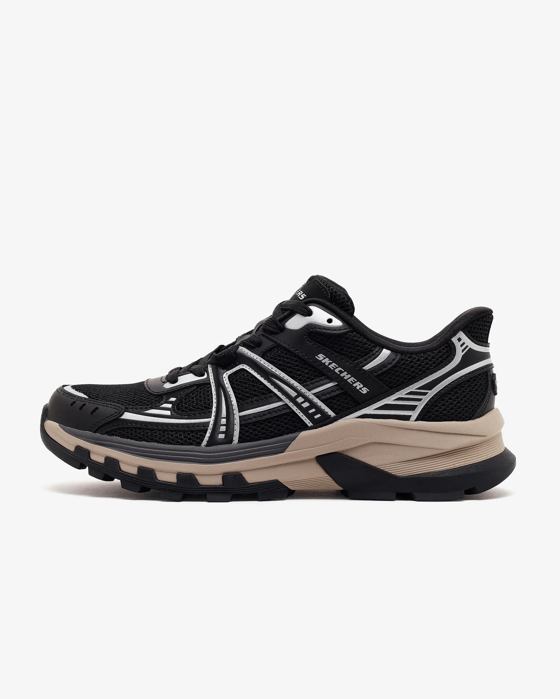 Skechers Randell 211254 BLK Erkek Siyah Slip-ins Günlük Sneaker Spor Ayakkabı