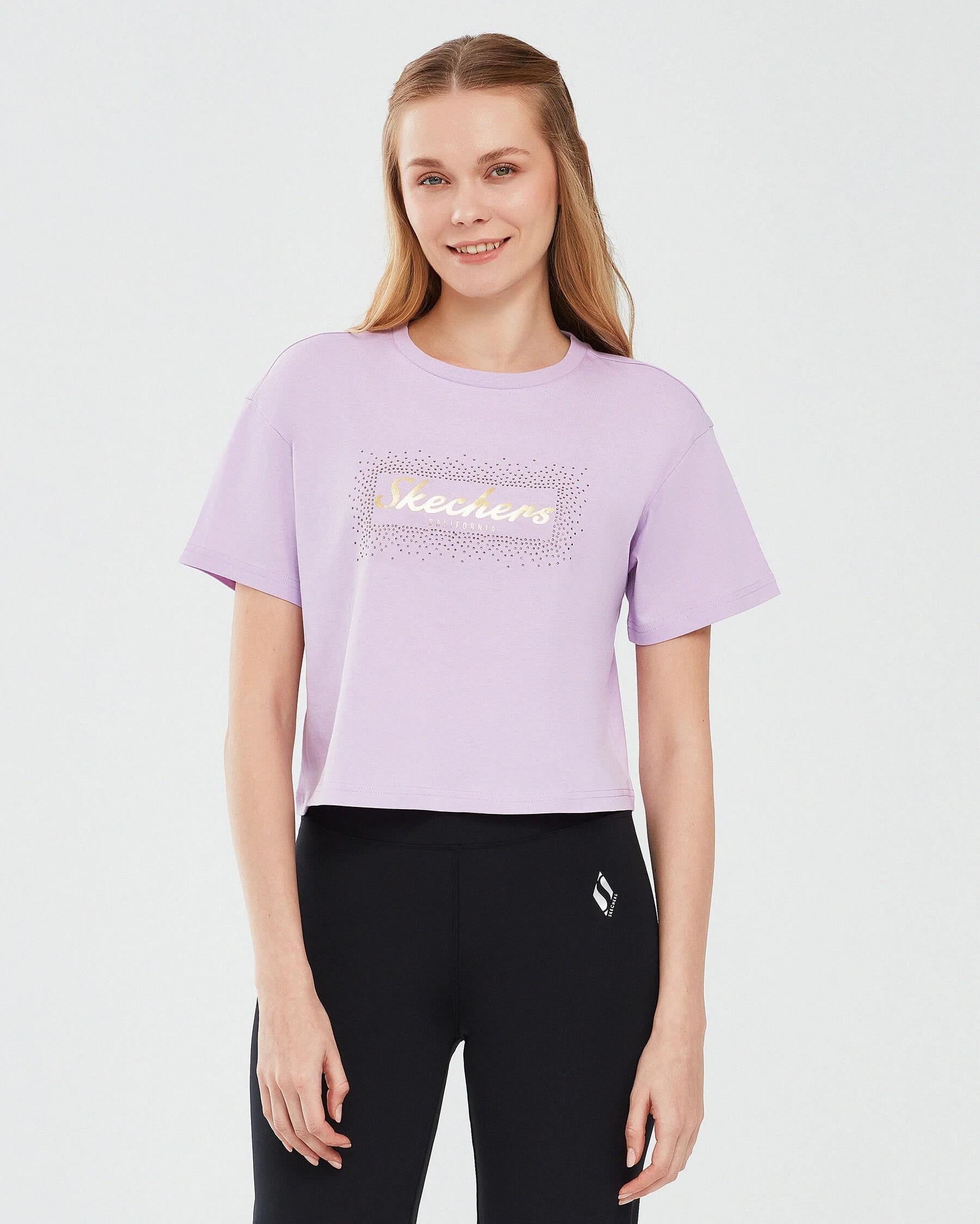 SKECHERS S221460-505 Graphic T-Shirt W Short Sleeve