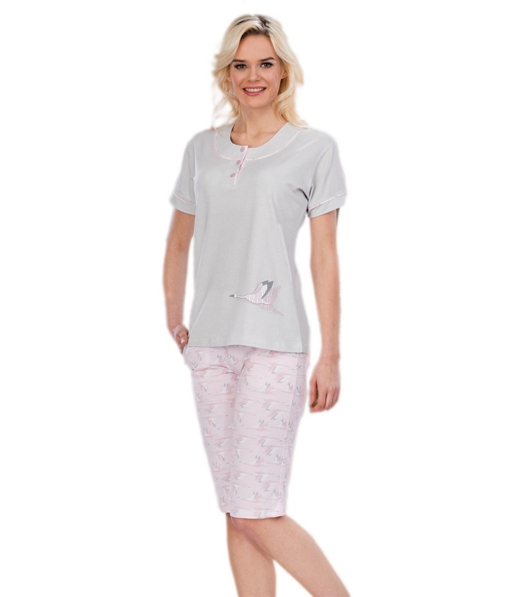 Bermuda Kadın Pijama Takımı