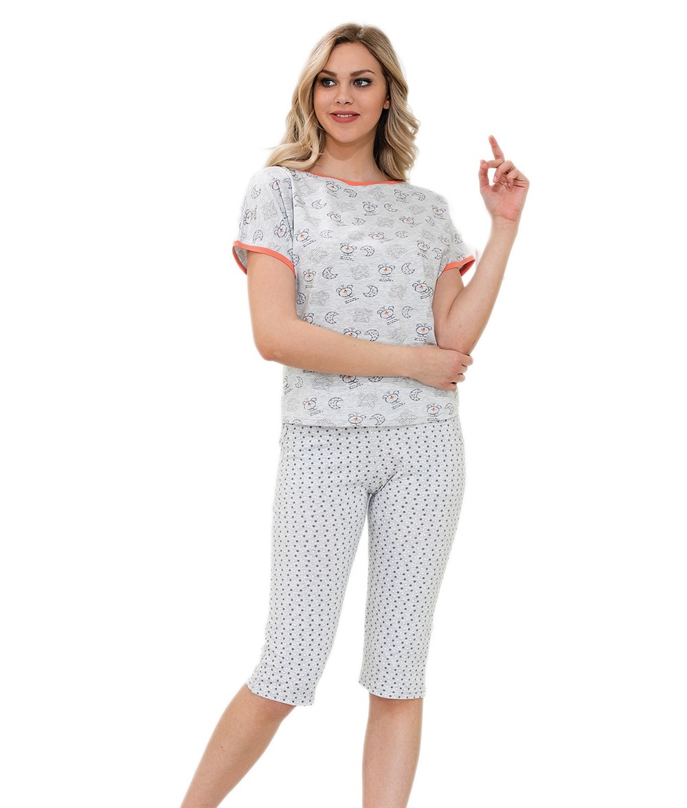 Bermuda Kadın Pijama Takımı