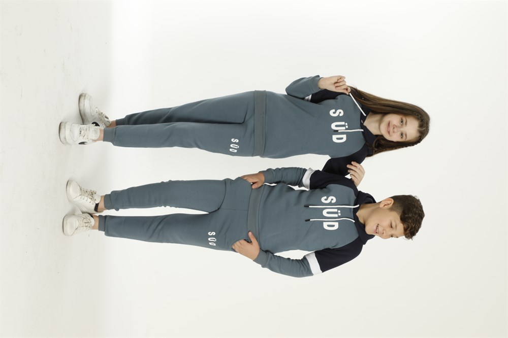 Çocuk 3 iplik kumaş kışlık pijama takımı