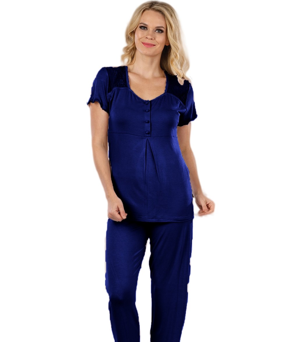 Kısa Kollu Kadın Pijama