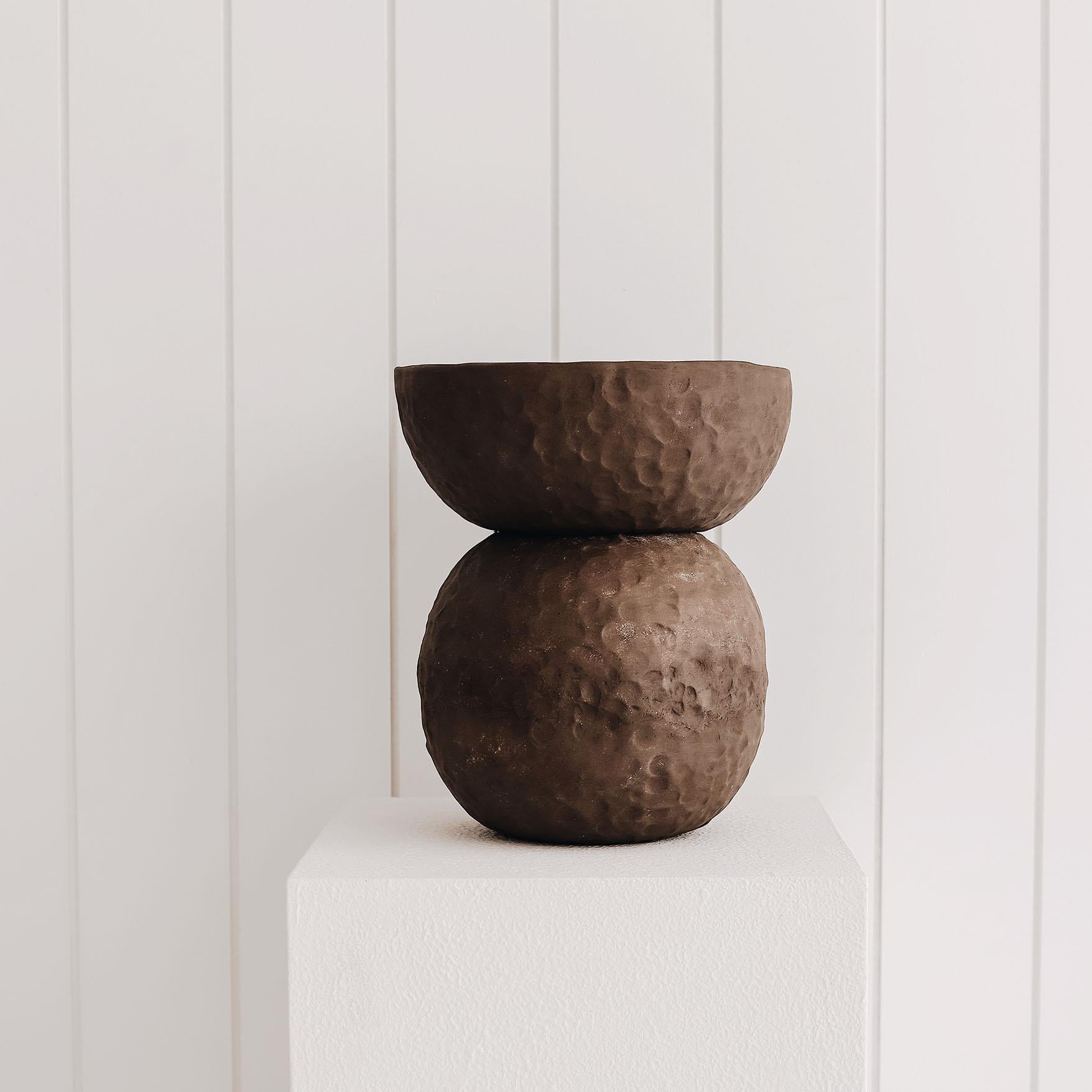 Kahverengi Moon Vase N.1