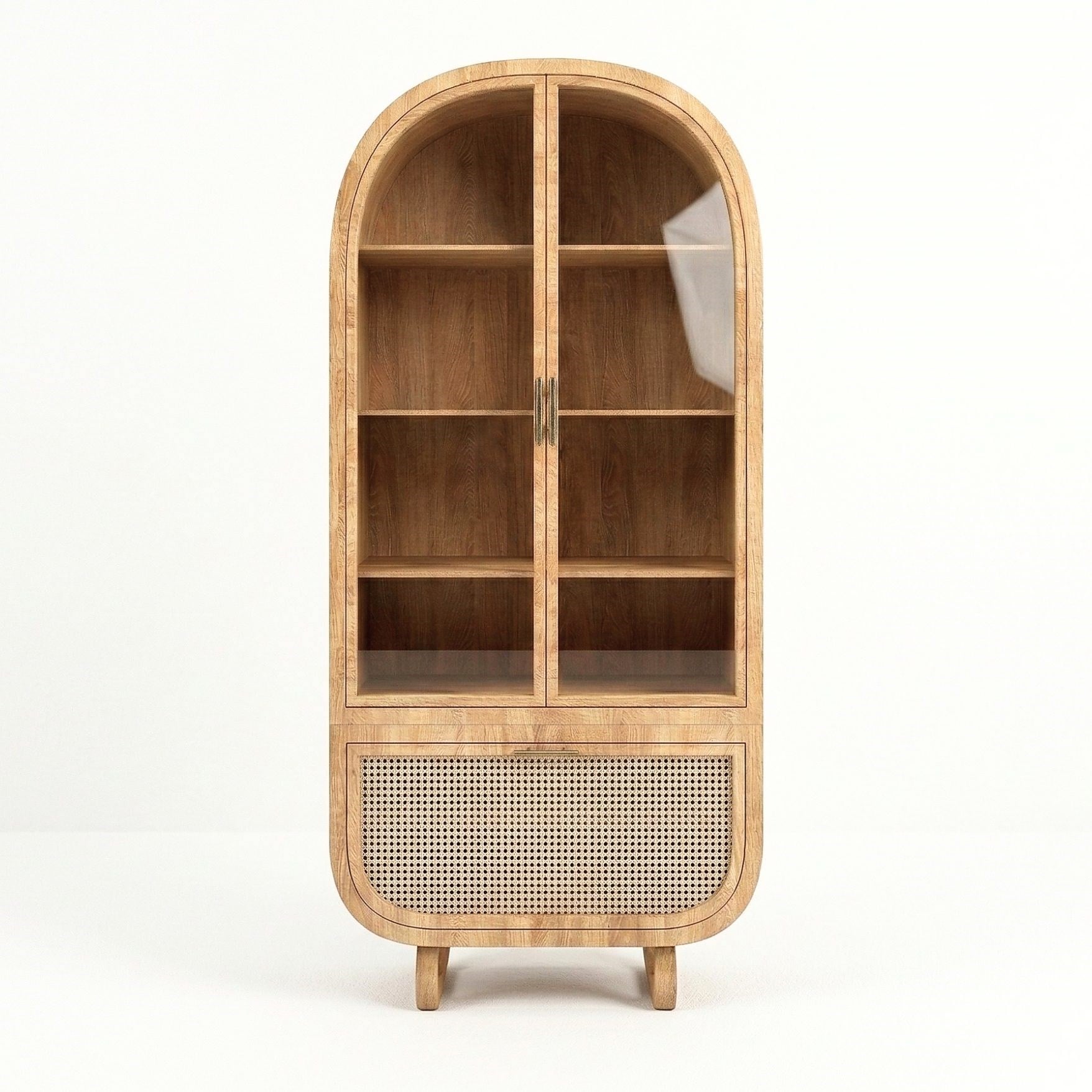 Naturel Hane Büfe/Cam