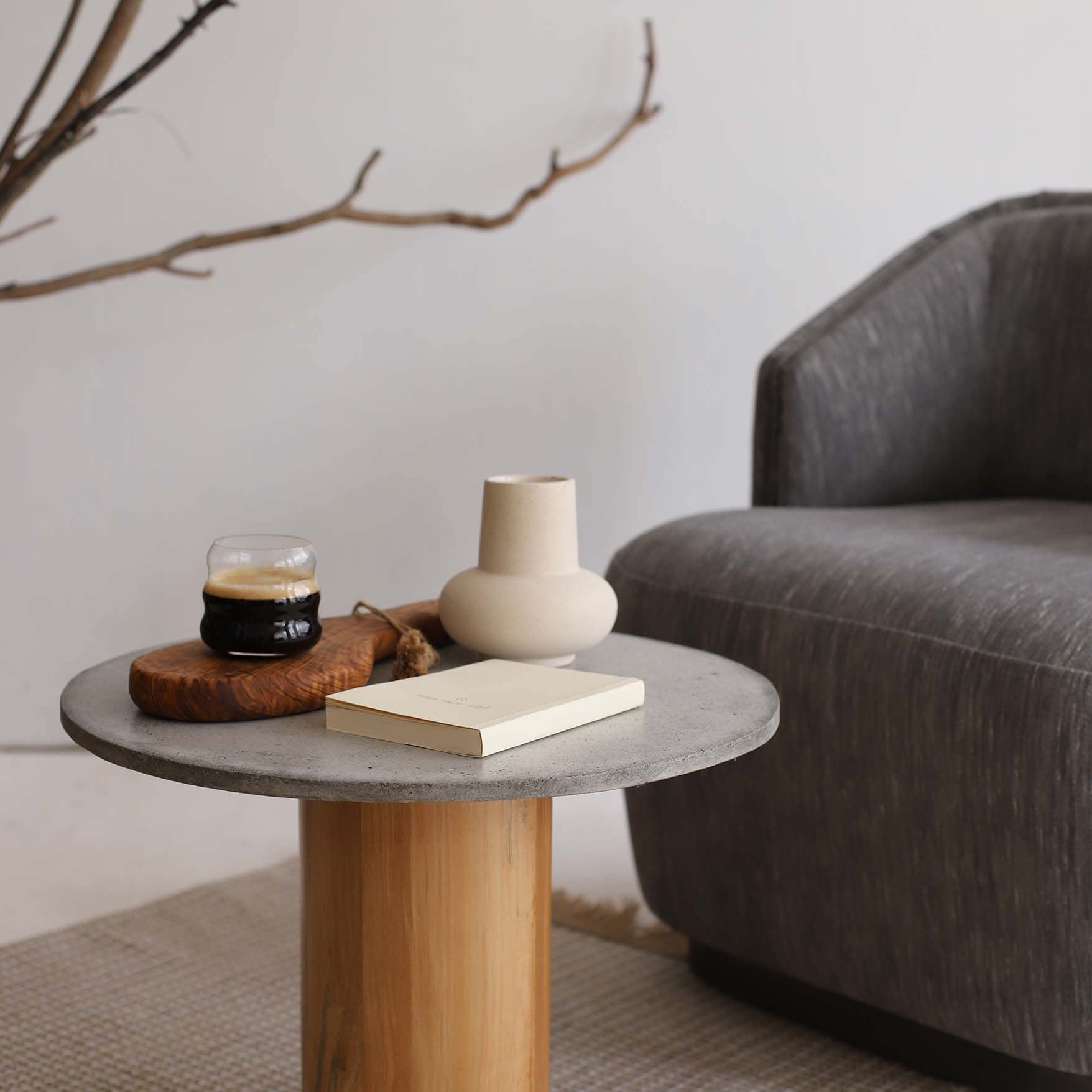 Concrete Side Table