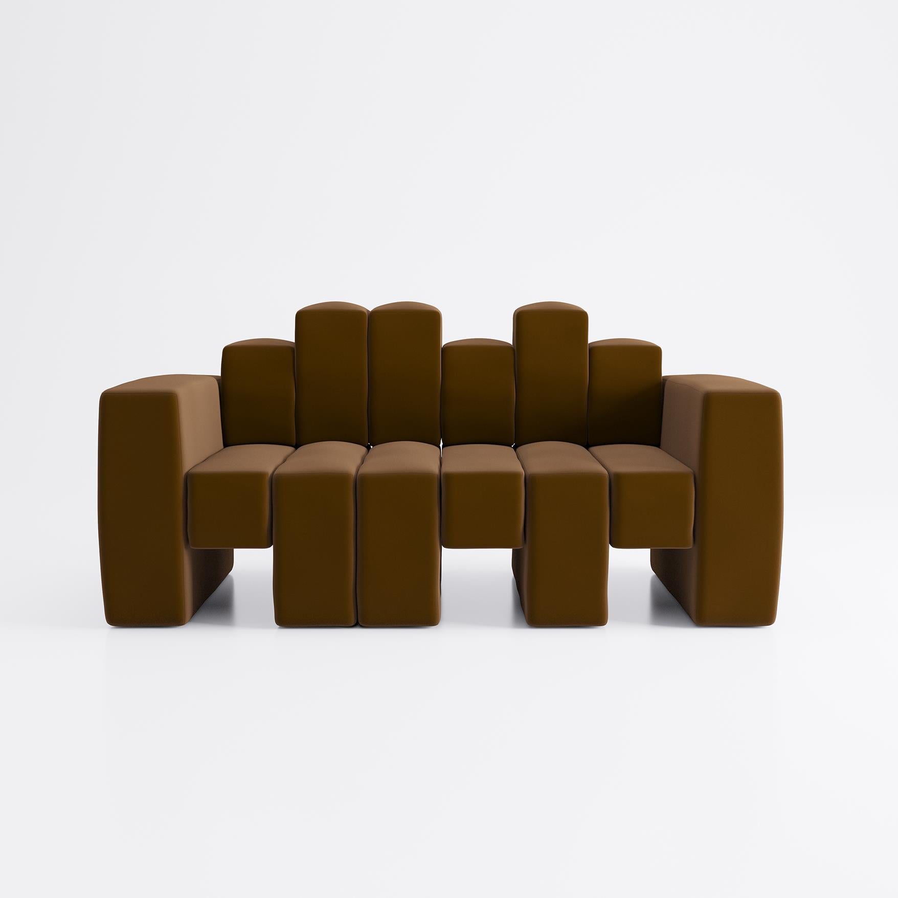 Brown Piano Sofa