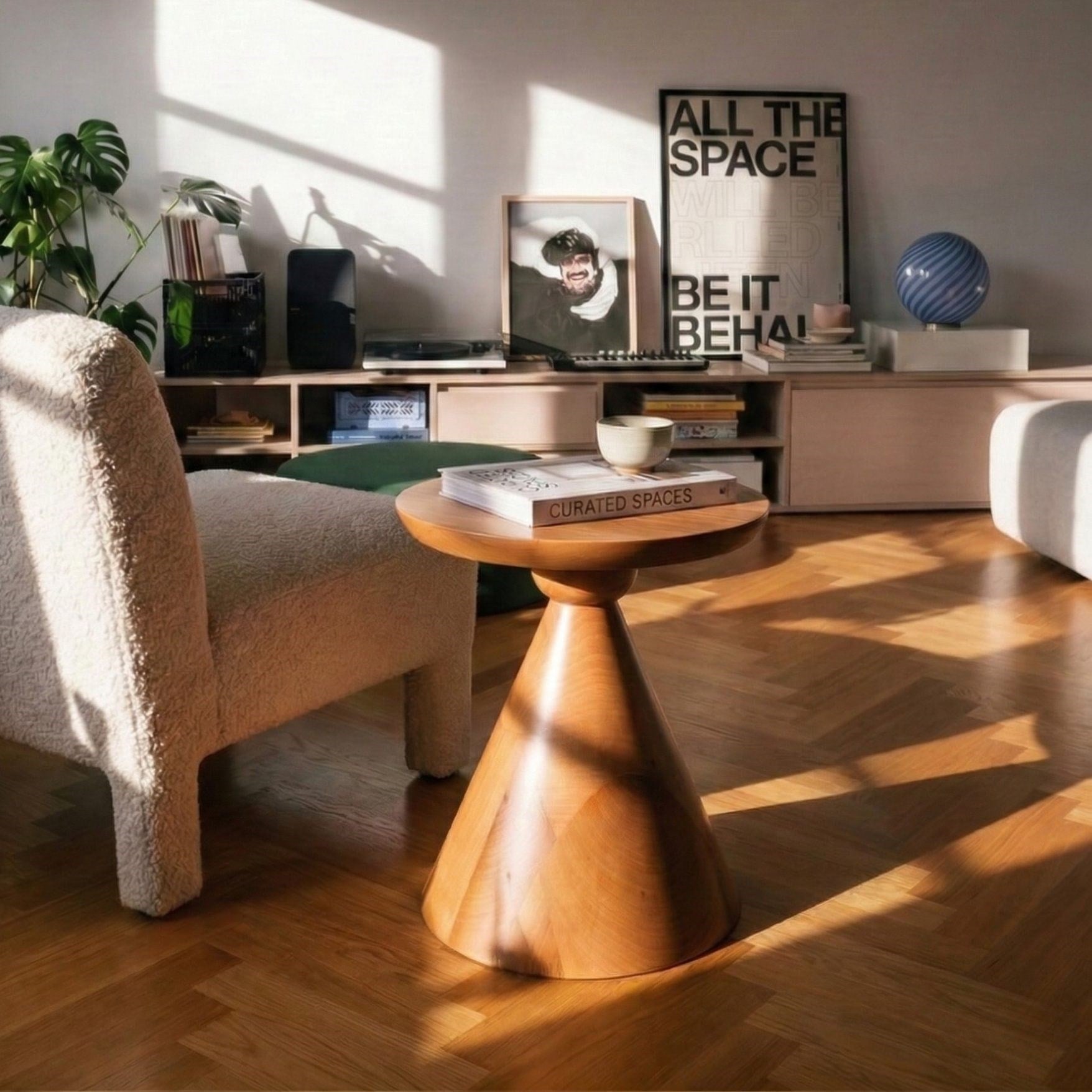 Linden Mucbir Side Table