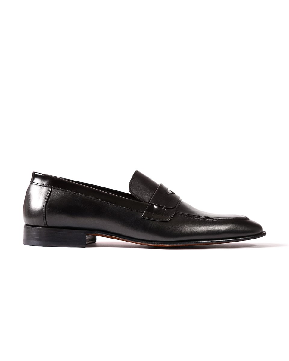 Beyoğlu Siyah Hakiki Deri Klasik Erkek Ayakkabı 