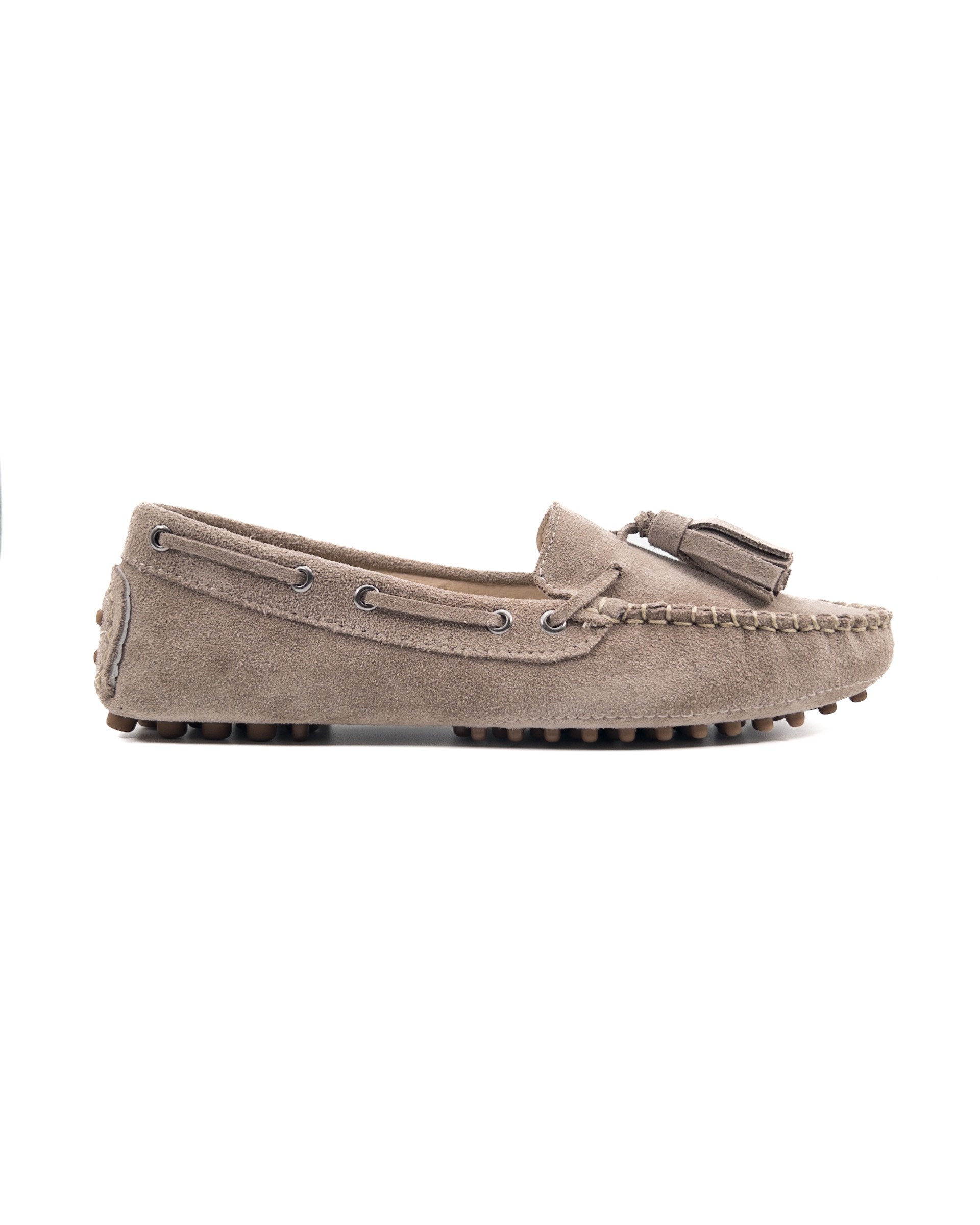 Mira Minsk Genuine Suede Leather Loafer Shoes for Women | Tezcan