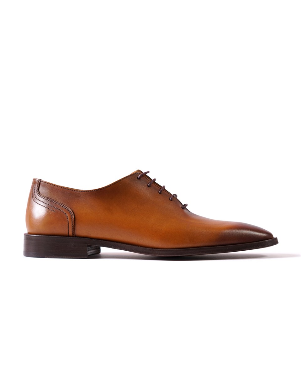 Avangard Taba Genuine Leather Classic Shoes for Men