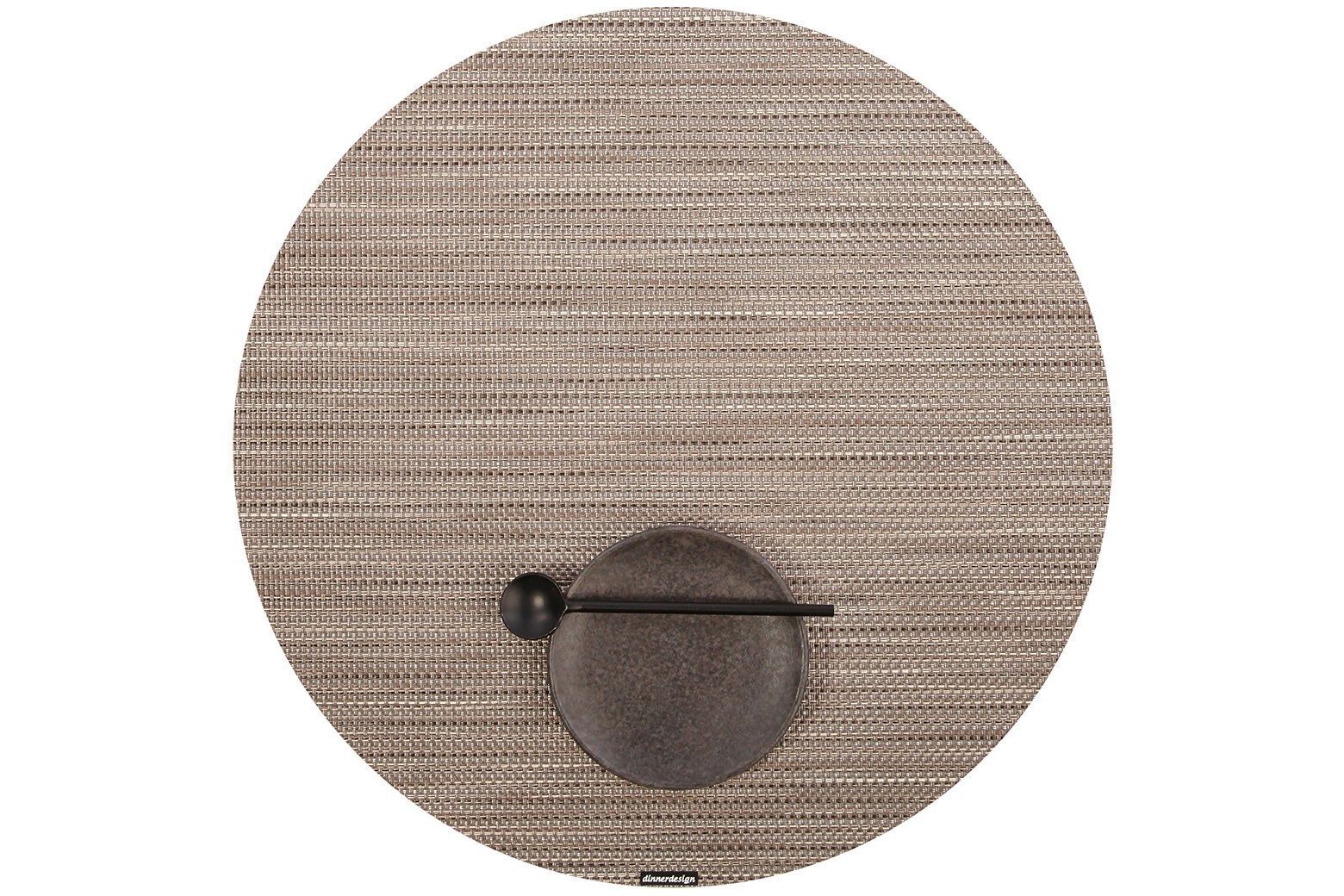 Placemats Round Chroma Tawny