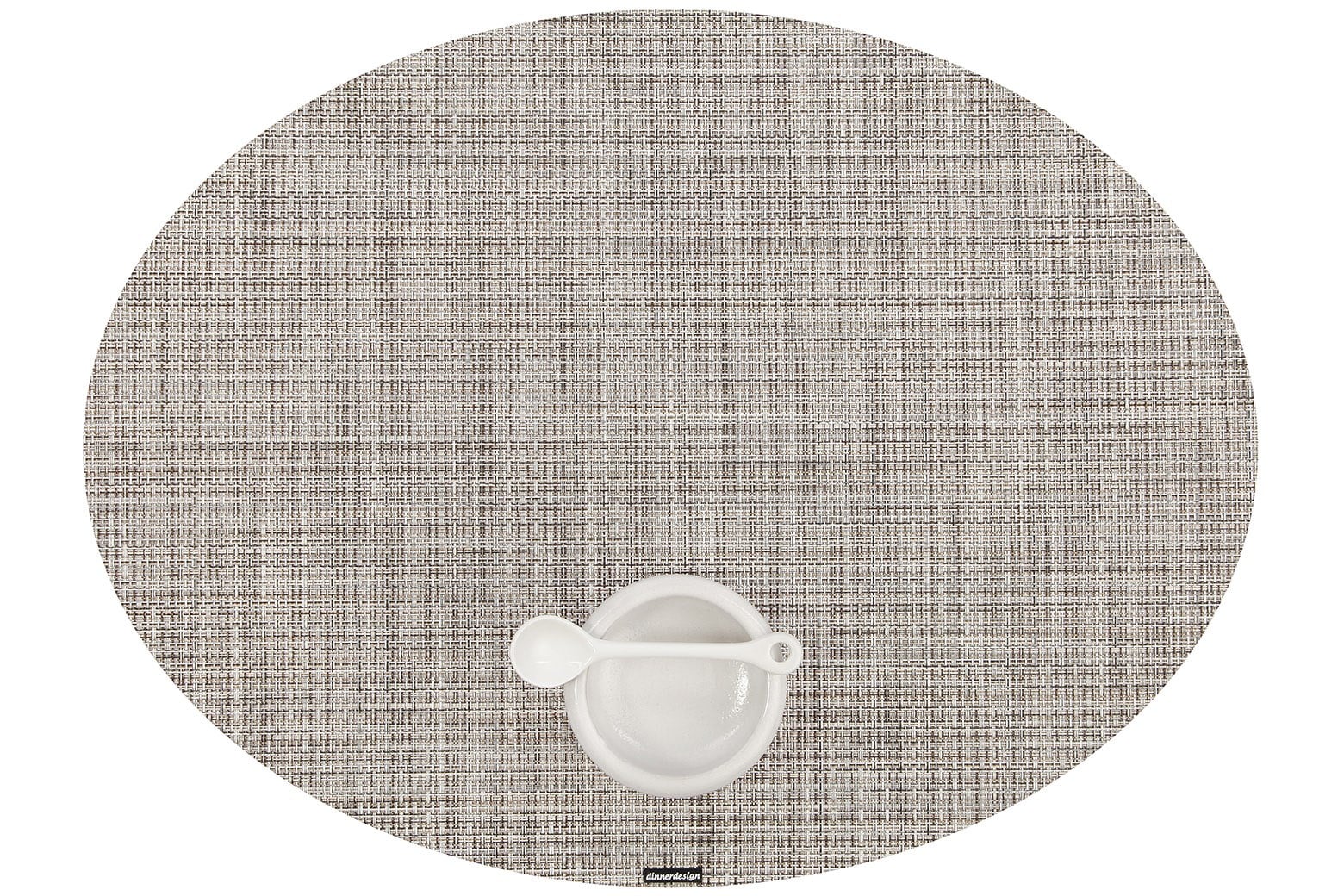 Placemats Oval Combo Ash