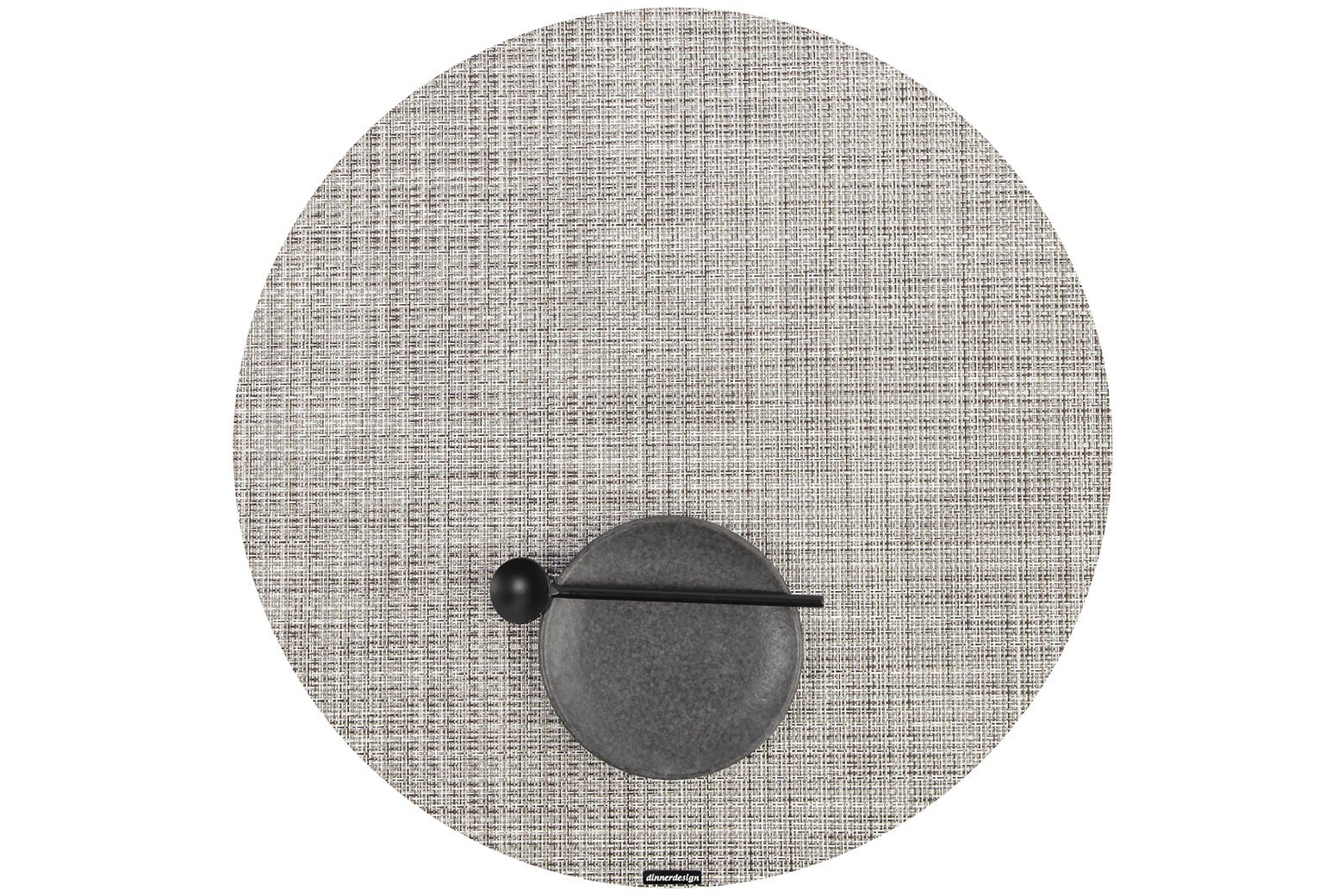 Placemats Round Combo Ash