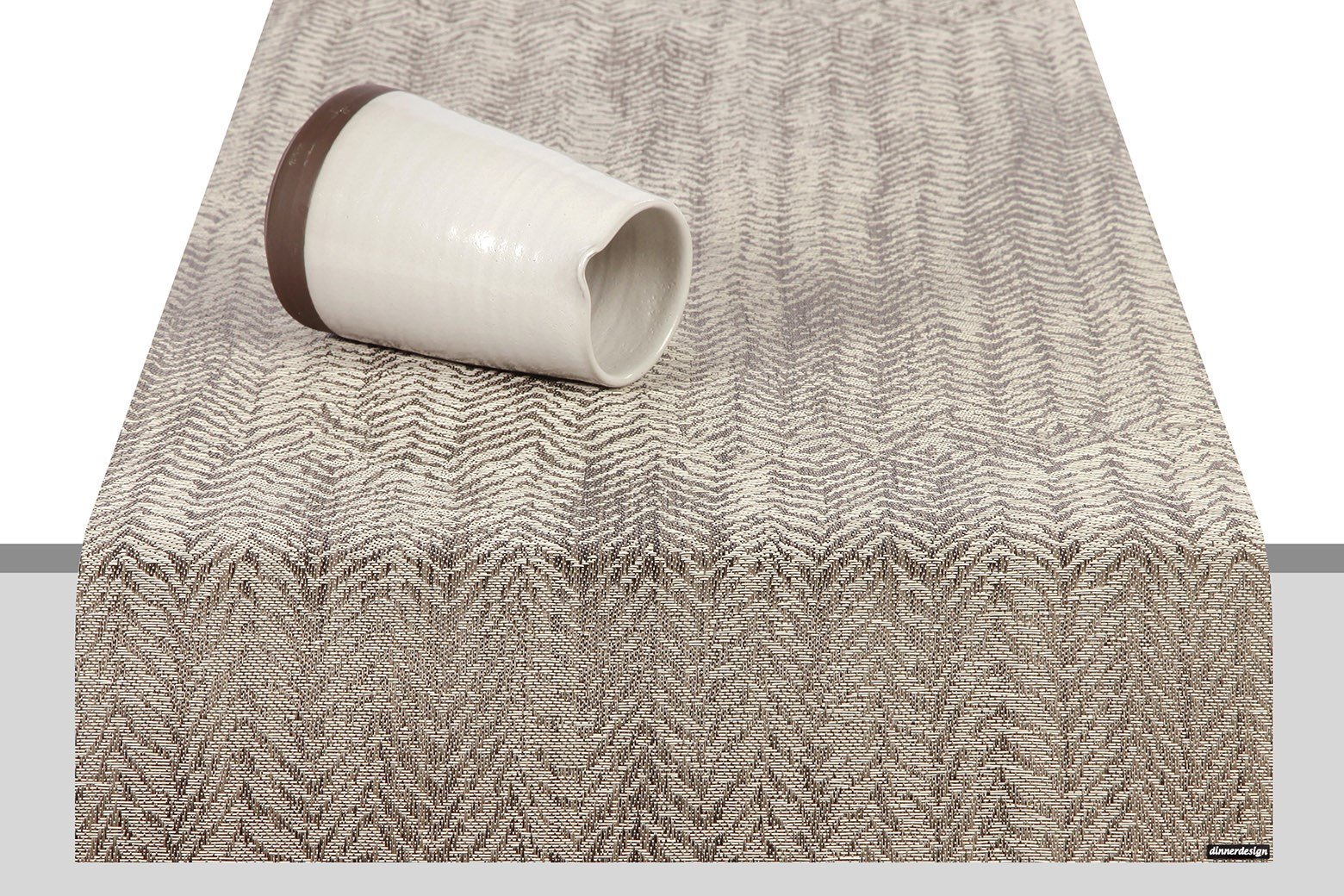 Table Runner Cosmos Sepia