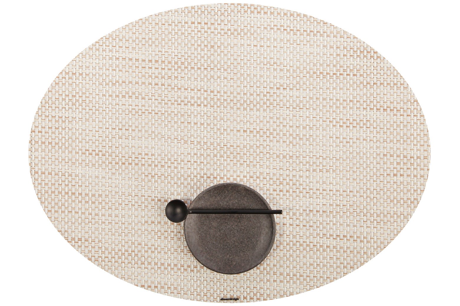 Placemats Oval Horizon Beige