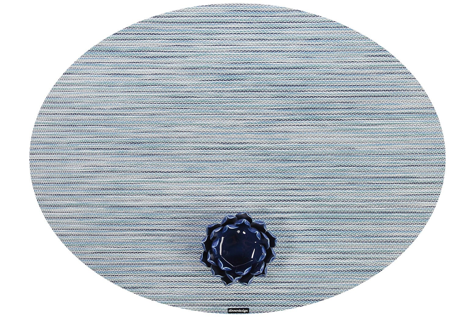 Placemats Oval Illusion Admiral