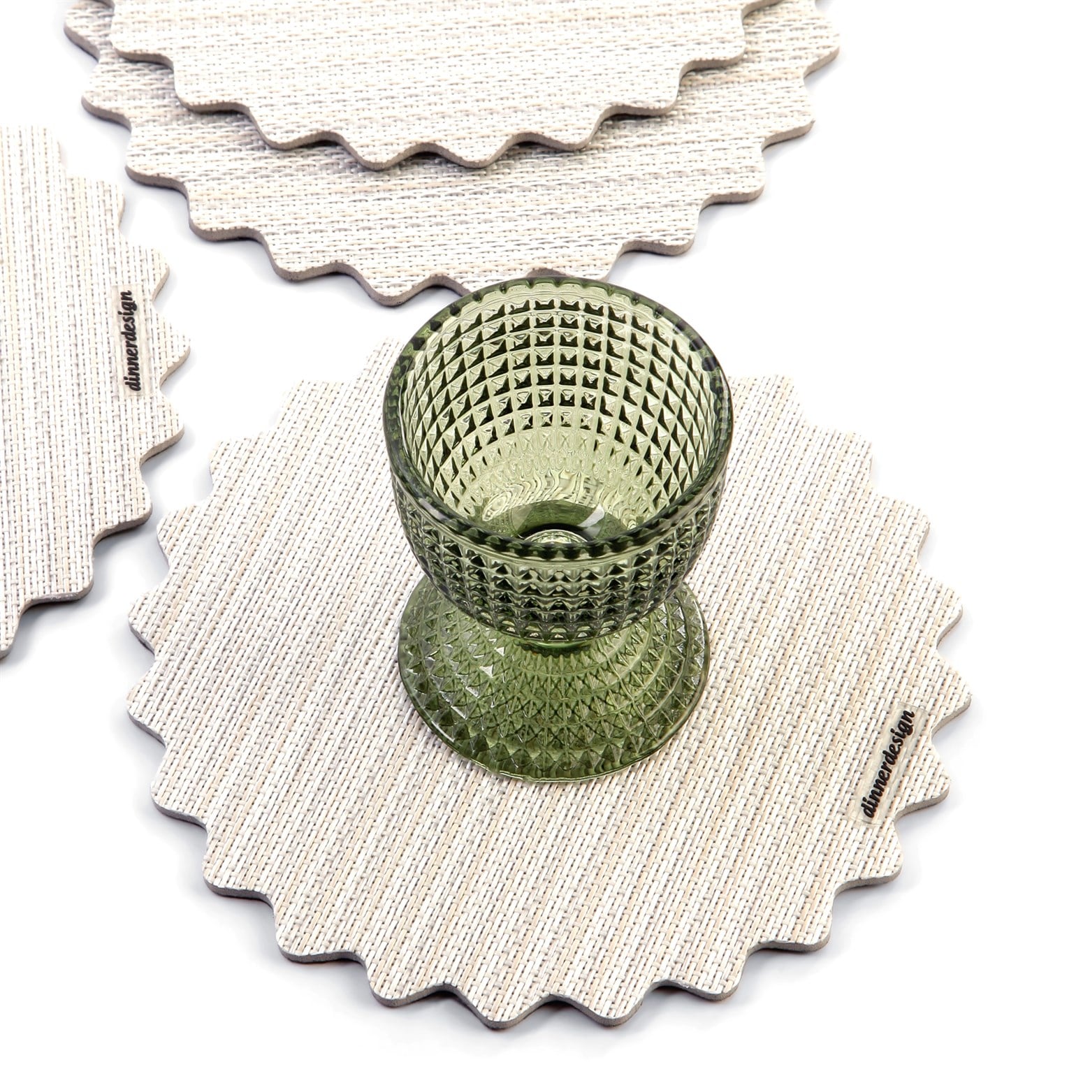 Coaster Illusion Pearl ( Set Of 4 )
