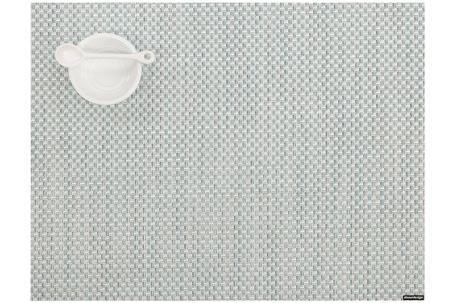 Placemats Rectangle Lino Aqua