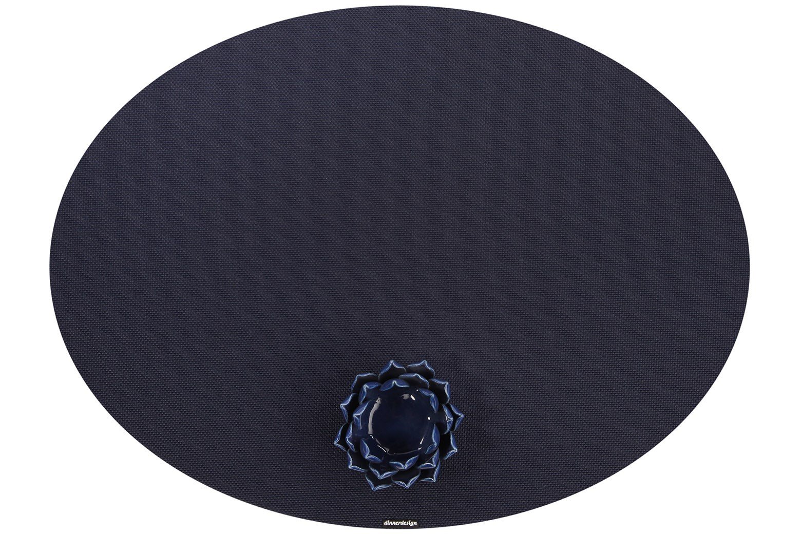Placemats Oval Serene Midnight