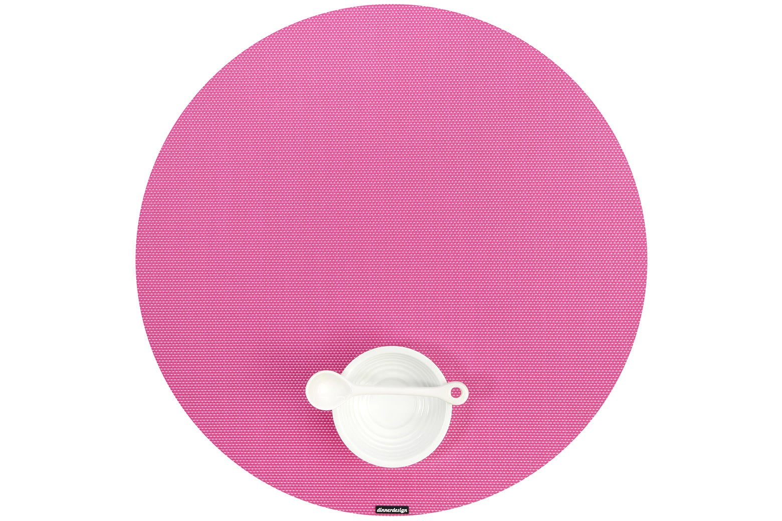 Placemats Round Siena Fuscia