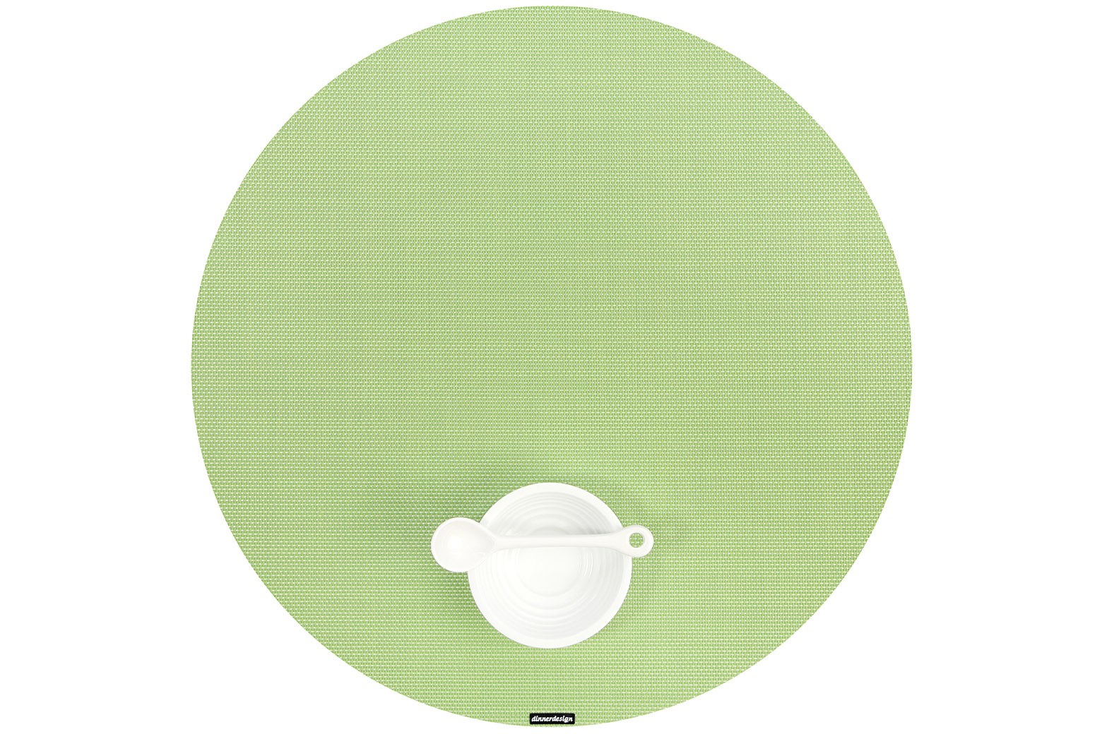 Placemats Round Siena Lime
