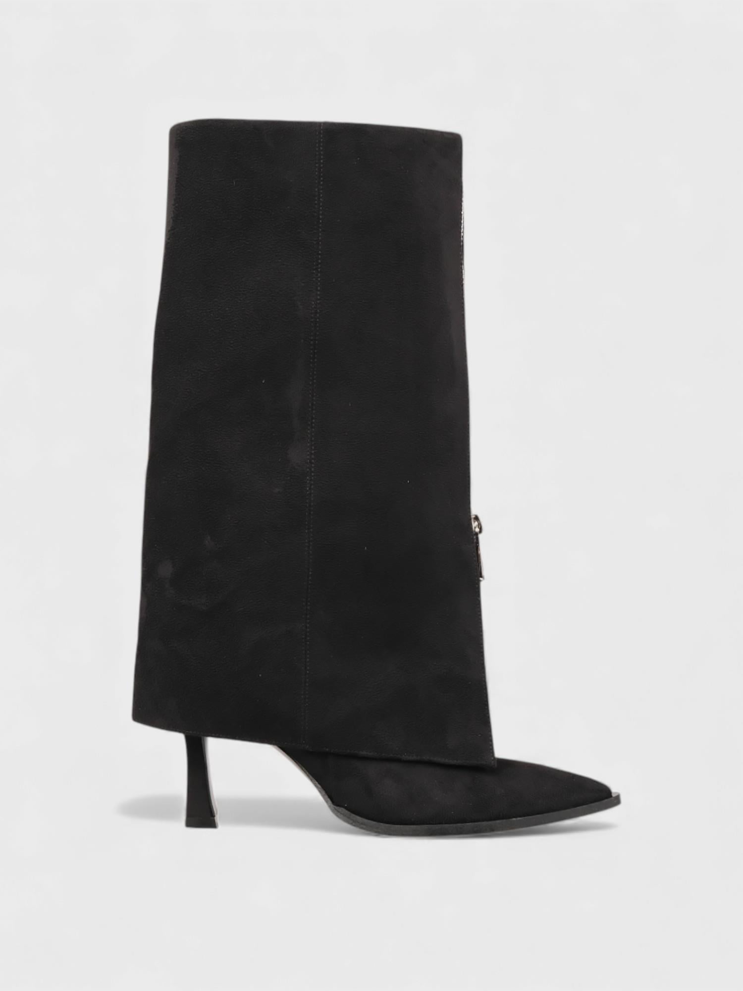 07027 Kadın Topuklu Çizme