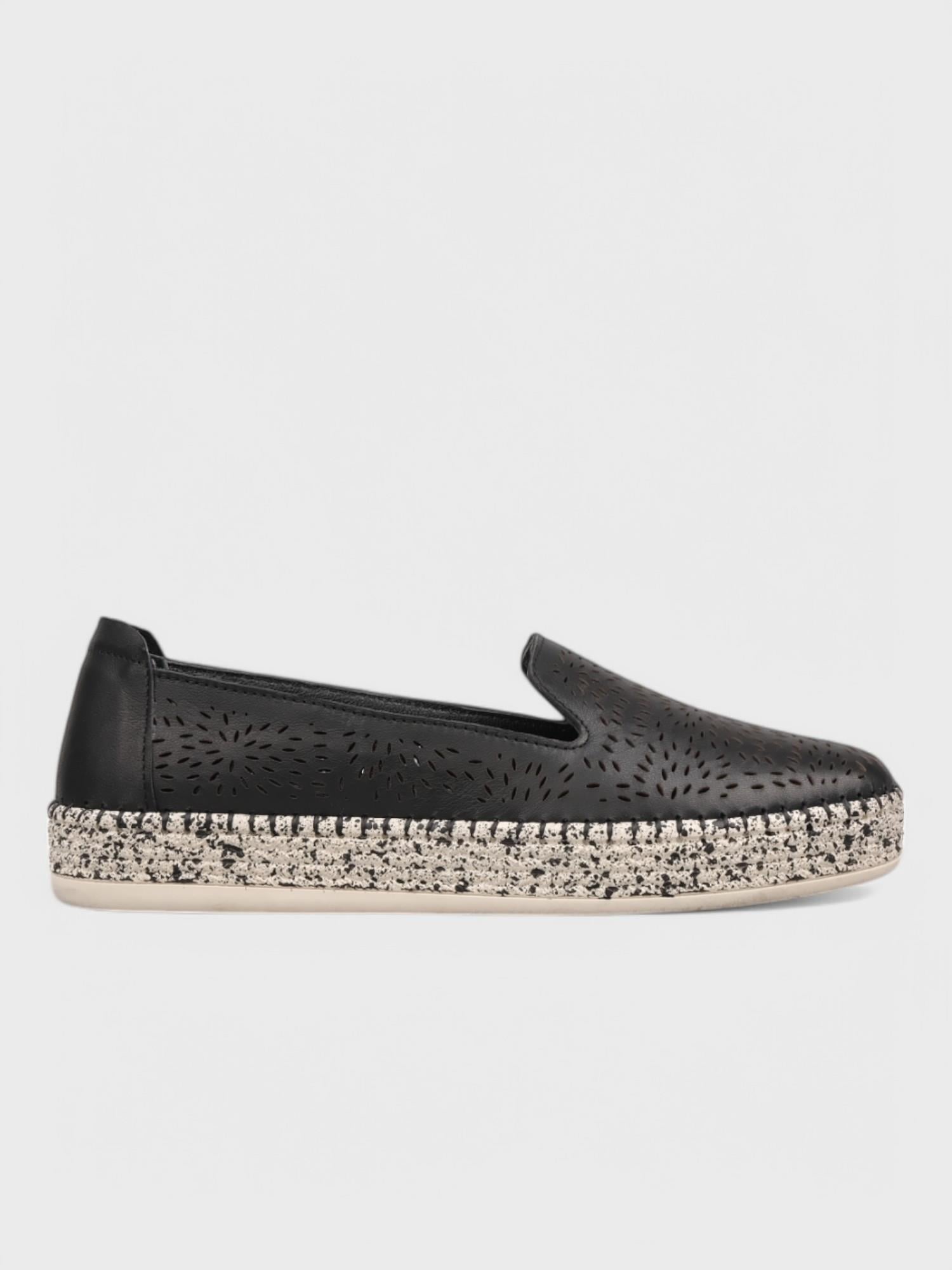 Kadın Loafer - Yazlık (575 200-1) - Siyah