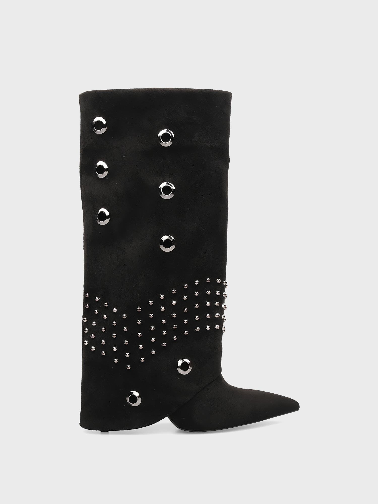 1120 Kadın Topuklu Çizme