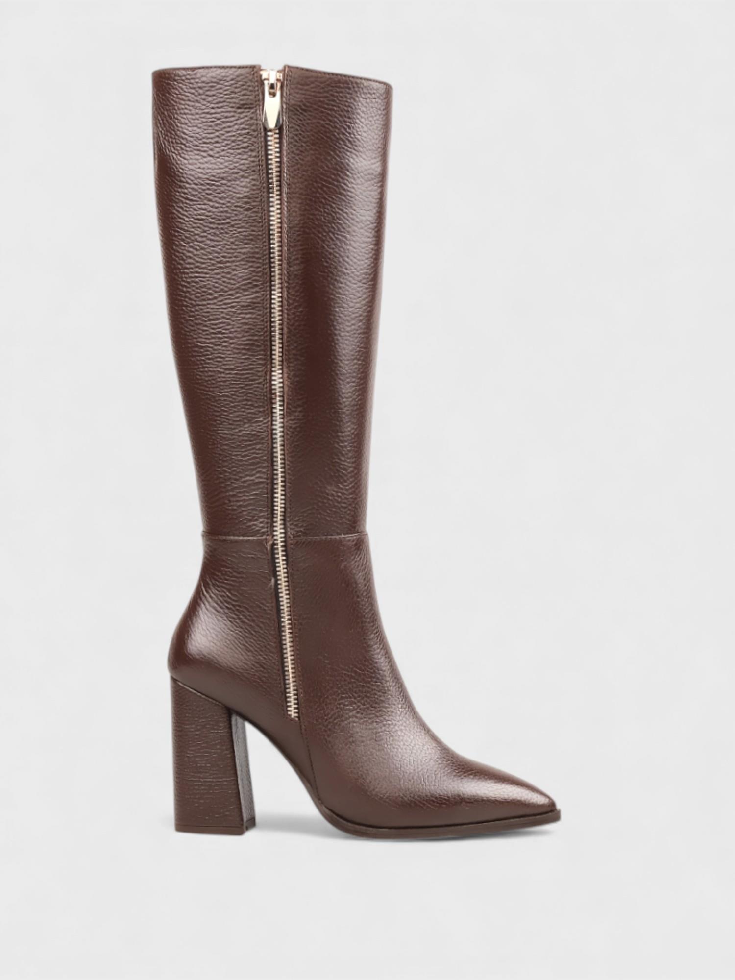 402 Kadın Topuklu Çizme