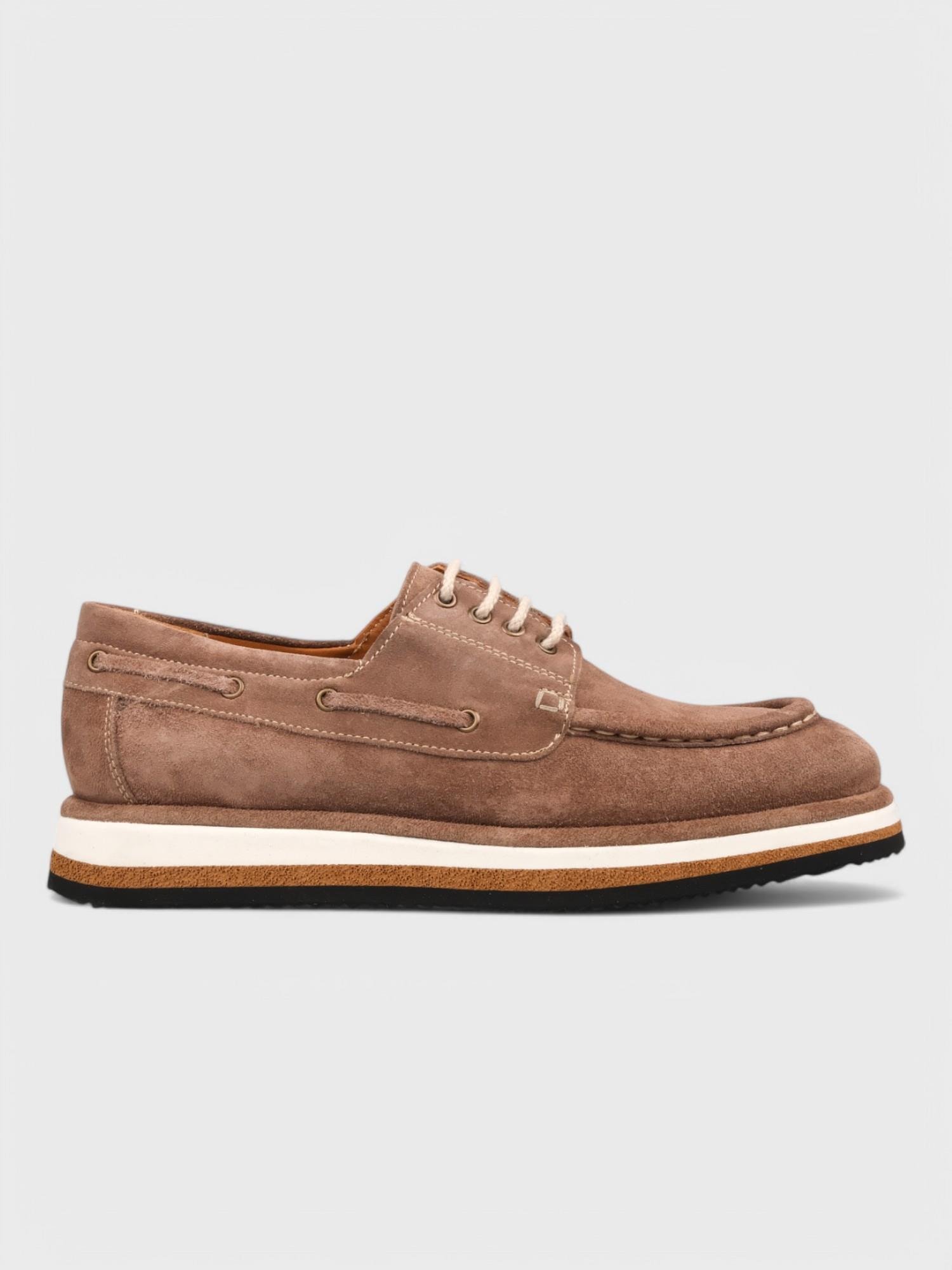 Erkek Günlük Ayakkabı - Yazlık (146 9901-24) - Vizon Süet