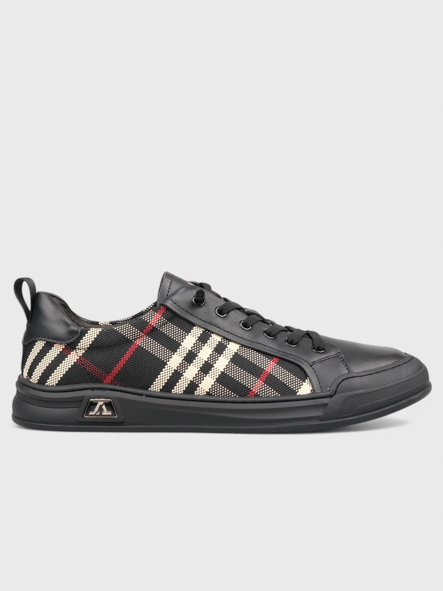 Erkek Spor Ayakkabı - Yazlık (553 510-7) - Siyah