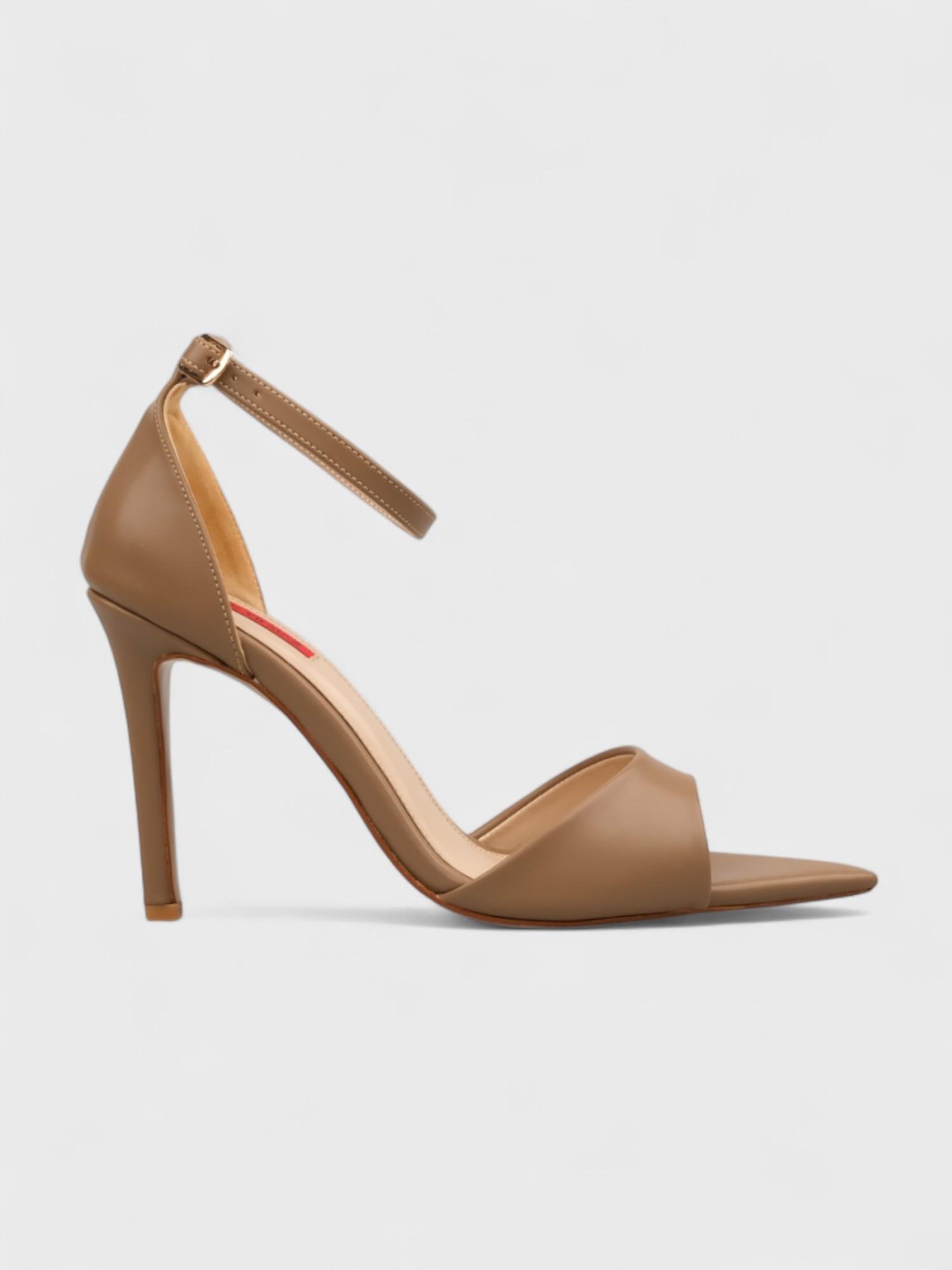 Kadın Açık Topuklu - Yazlık (574 3149) - Vizon