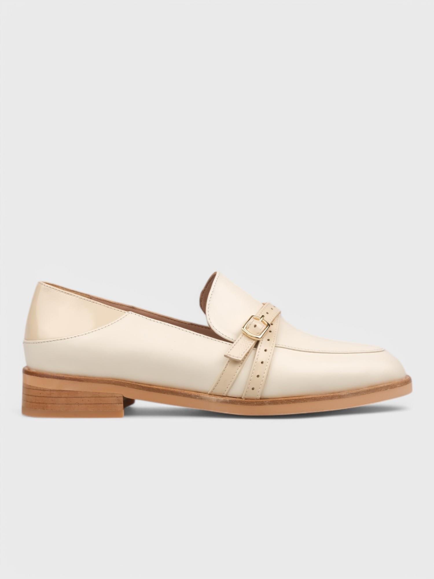 Kadın Kapalı Topuklu - Yazlık (187 0504) - Bej