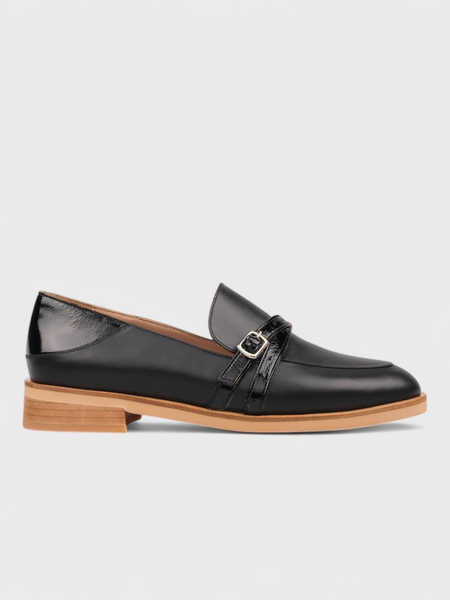 Kadın Kapalı Topuklu - Yazlık (187 0504) - Siyah