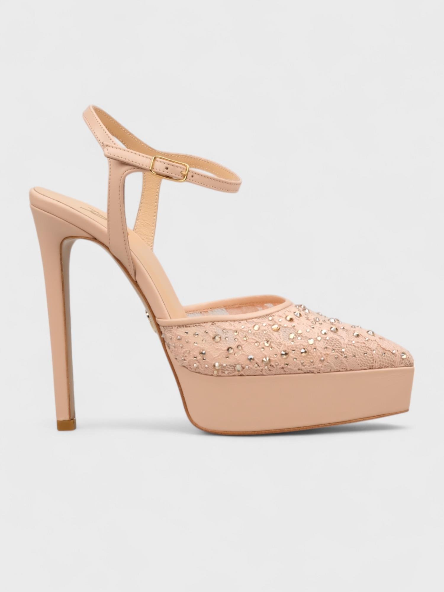 Kadın Kapalı Topuklu - Yazlık (214 28001) - Nude File