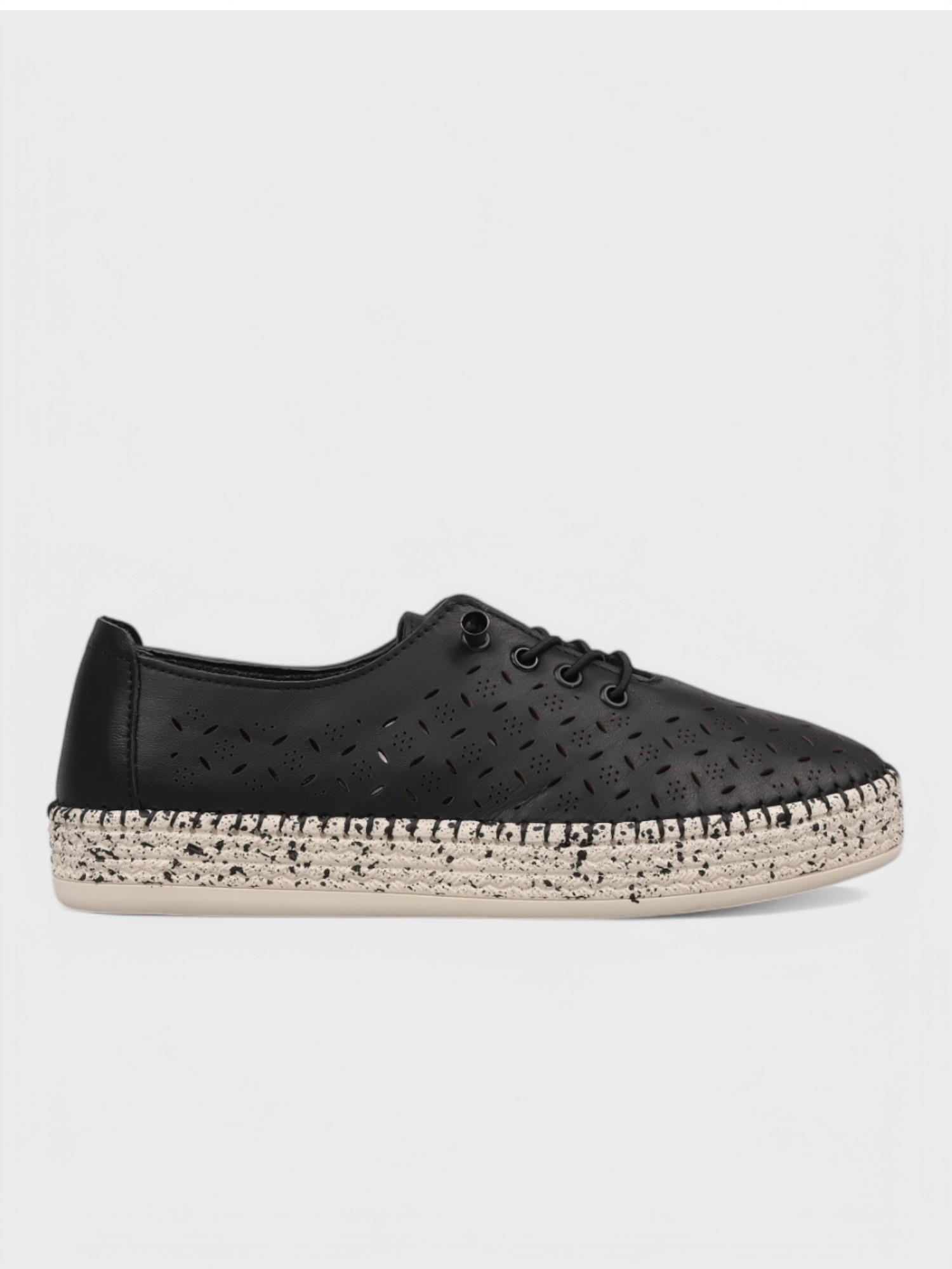 Kadın Loafer - Yazlık (575 1000-1) - Siyah