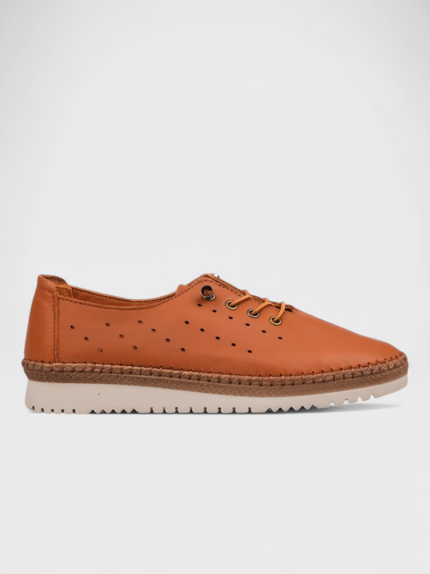 Kadın Loafer - Yazlık (575 508-1) - Taba