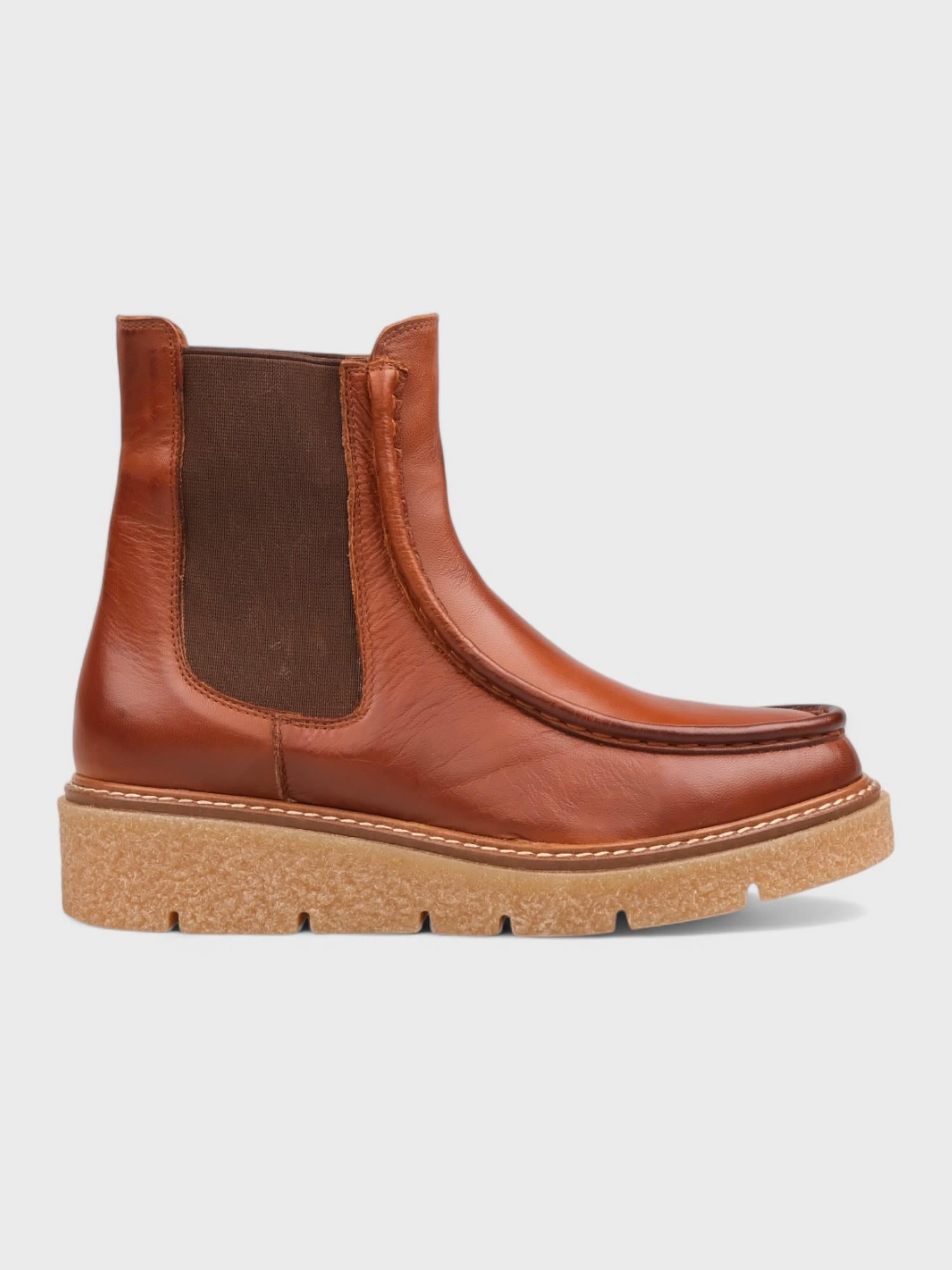 Kadın Topuklu Bot - Kışlık (177 11778) - Taba