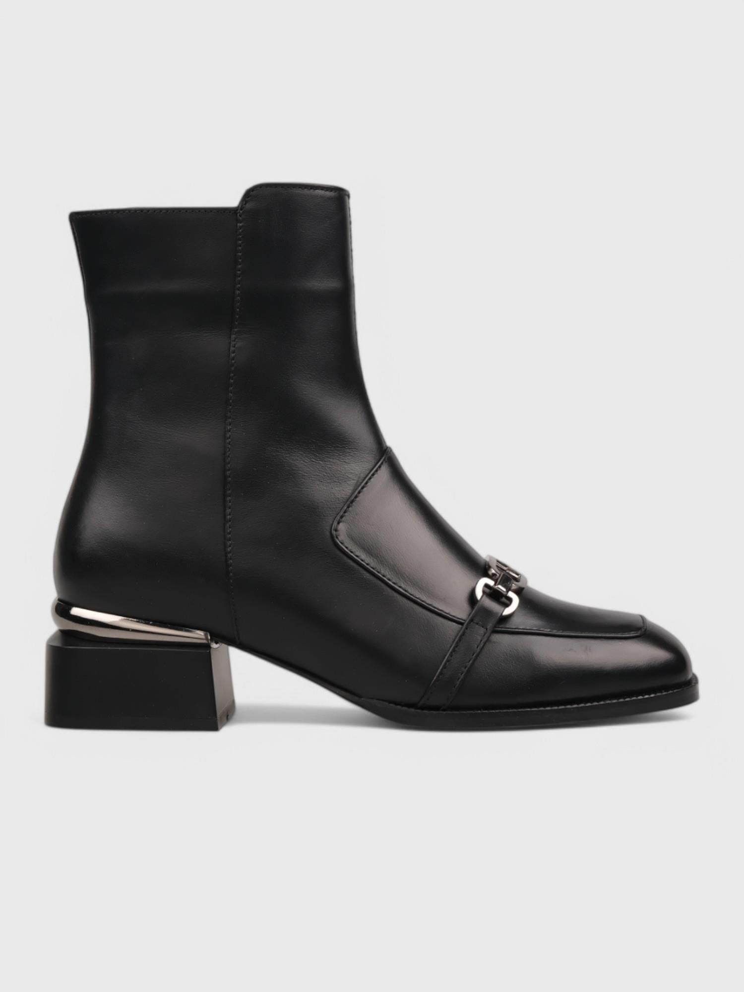 Kadın Topuklu Bot - Kışlık (187 97016) - Siyah